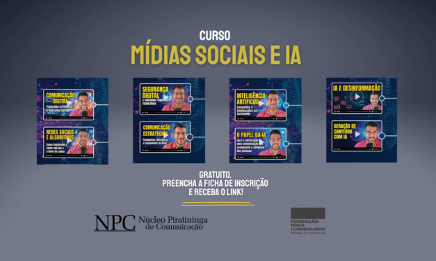 NPC causando: Curso Intensivo de Mídias Sociais e IA