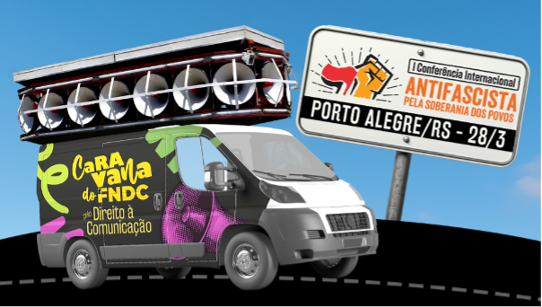 Caravana do FNDC inicia por Porto Alegre com críticas ao monopólio da mídia e das big techs