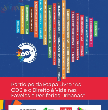 MapaMovSaúde convida para 1ª Conferência Nacional dos Objetivos de Desenvolvimento Sustentável (ODS)