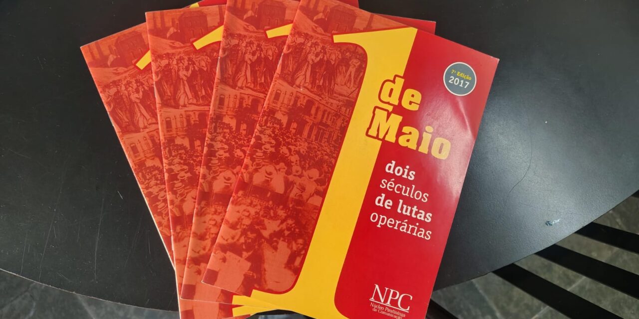 Cartilha do 1º de maio disponível para download!