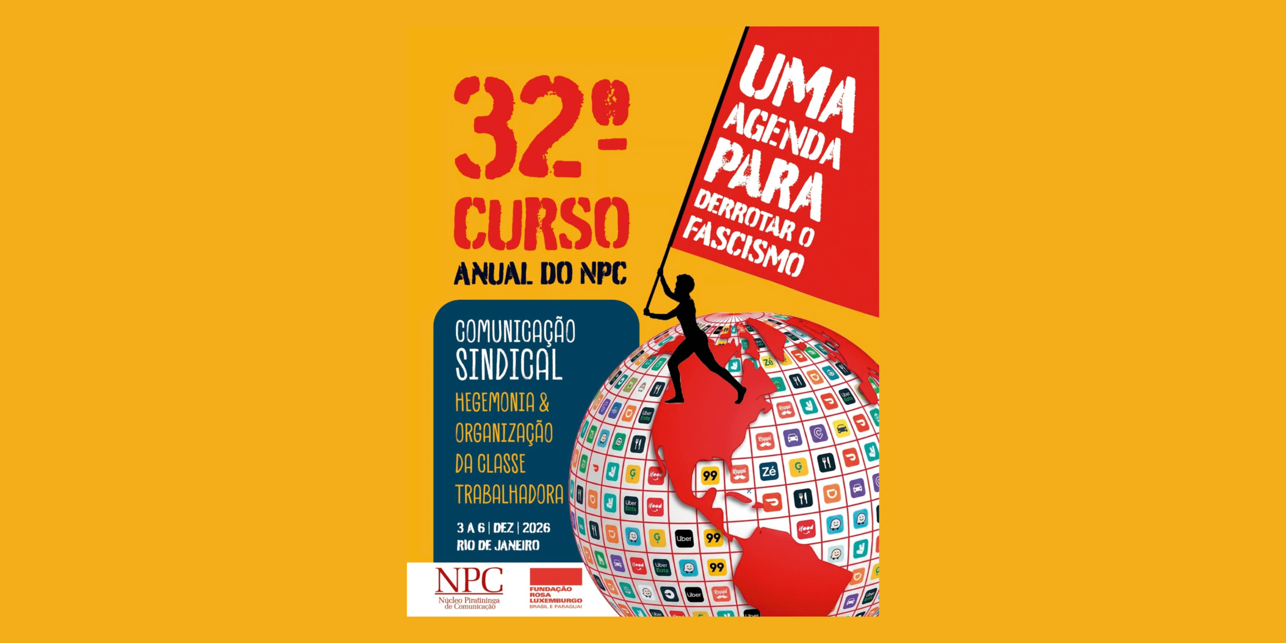 32º Curso Anual do NPC: inscrições abertas