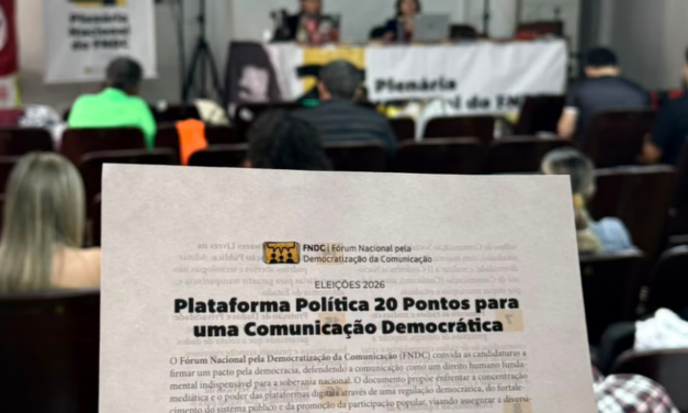 FNDC aprova plataforma de 20 pontos para as eleições 2026 